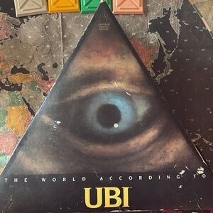 "The World According to UBI" Vintage 1986 Board Game
